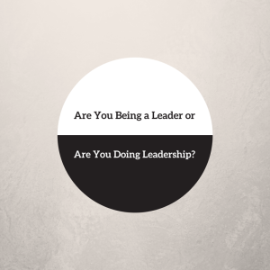 Are You doing leadership