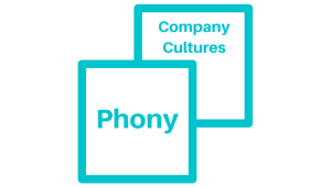 Phony business cultures company culture