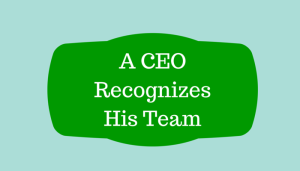 A CEO Recognizes His Team entrepreneur entrepreneurial entrepreneurship
