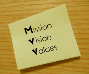 mission vision values